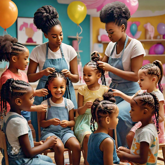 Braider for kid's party