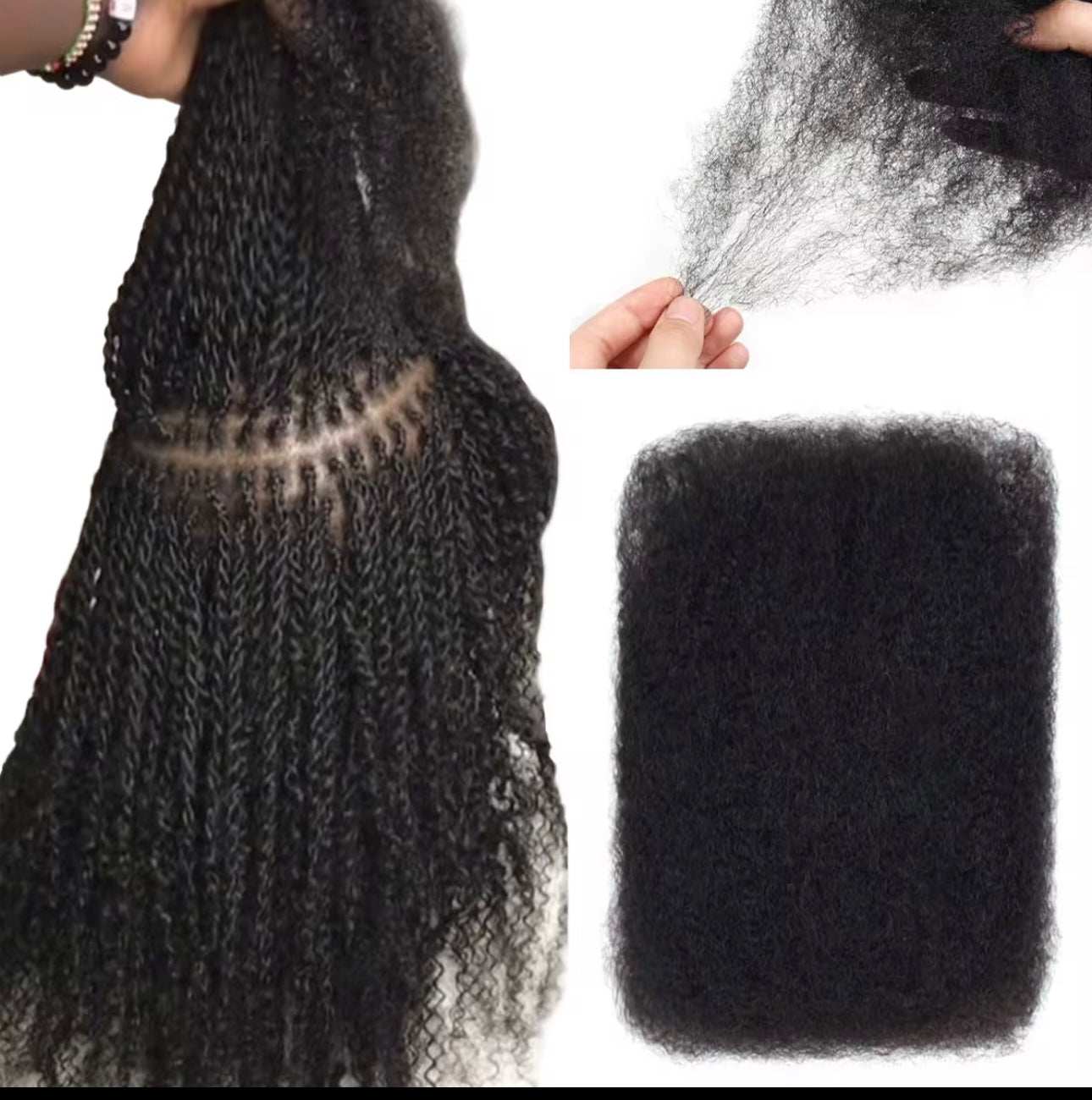 14 inches long QVR human hair twists extensions